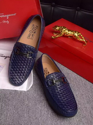 Salvatore Ferragamo Business Casual Men Shoes--020